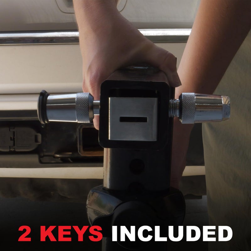 Trimax â€“ TAR300 â€“ 5/8" Anti-Rattle Hitch Pin â€“ Hollow Core Locking Pin, Reduces Wobble, Fits 2" Receivers, Includes Installation Wrench and 2 Keys - Image 4